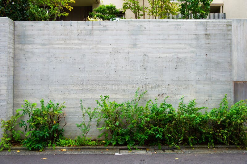 street wall background ,Industrial background, empty grunge urban street with warehouse brick wall