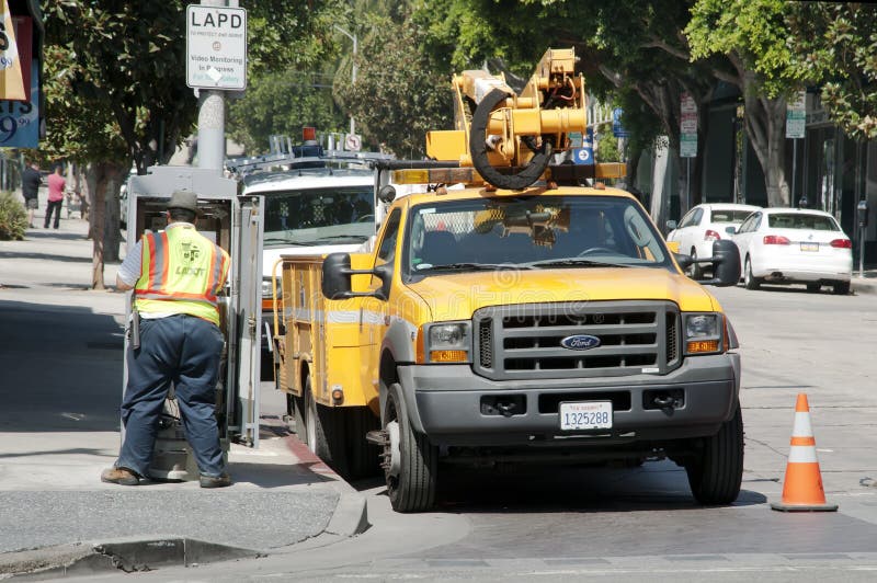 Street workers