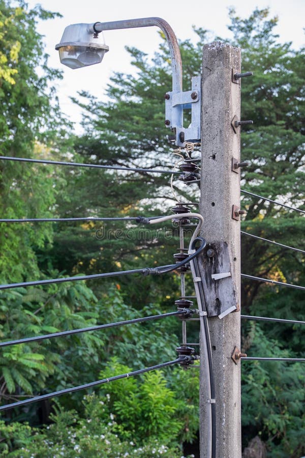 Streetlight stock photo. Image of equipment, post, line 65789278