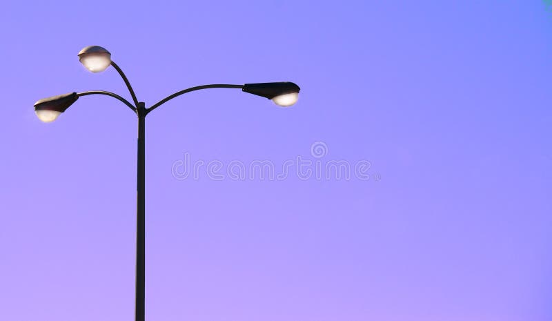 Streetlights at Dusk