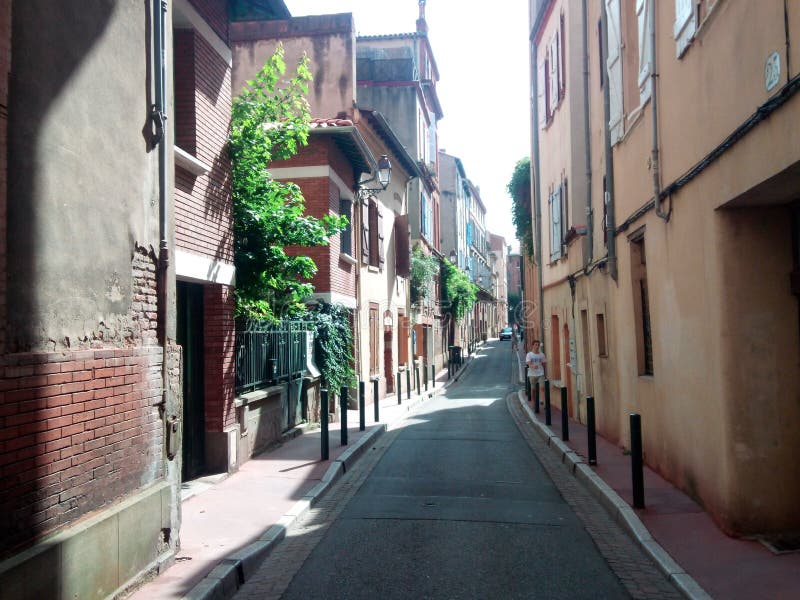 Streets of a french city editorial image. Image of french - 125029275