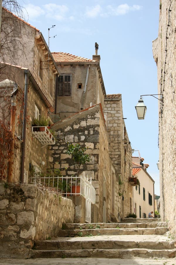 Streets of old Croatia