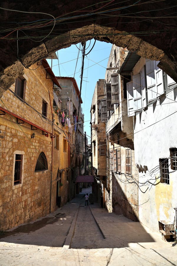 The Streets of Old Tripoli, Lebanon Stock Photo Image of streets