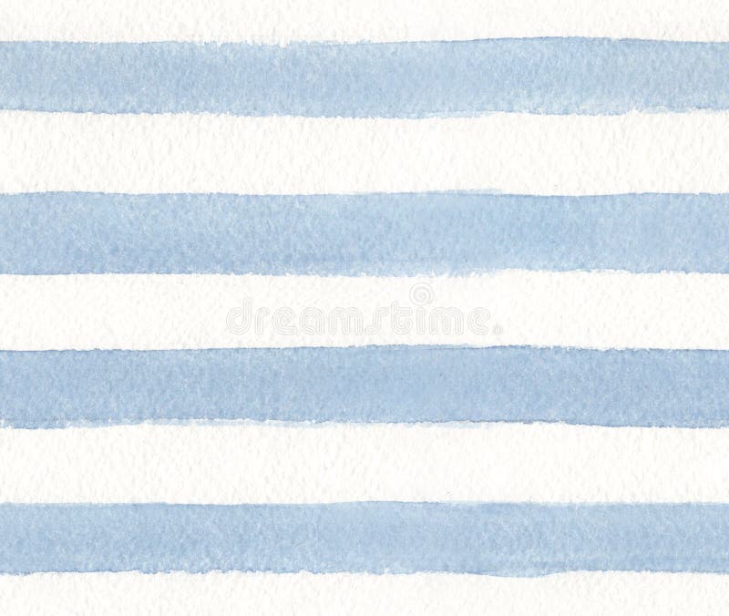 Streifen der blauen Farbe auf Weißbuchhintergrund Nahtloses Muster des Aquarells lizenzfreie abbildung Streifen der blauen Farbe auf Weißbuchhintergrund Nahtloses Muster des Aquarells lizenzfreie abbildung