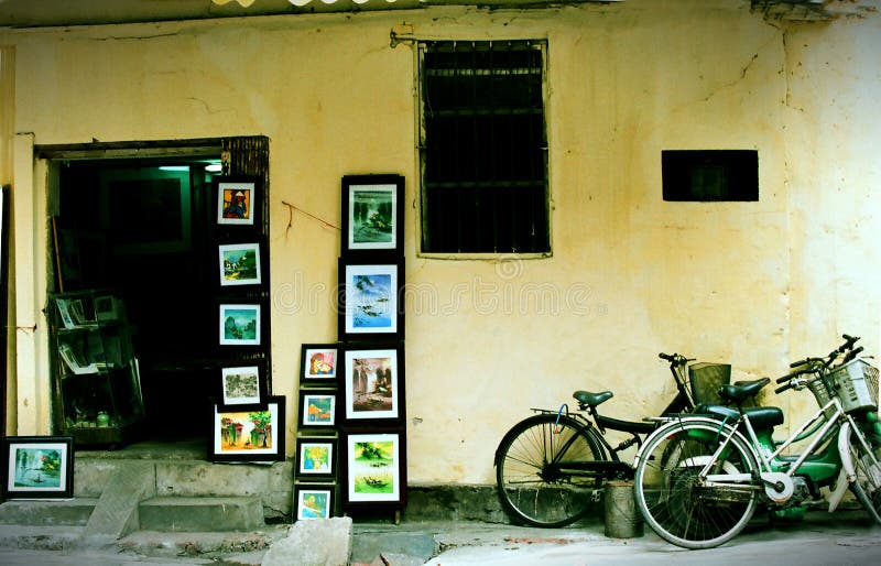 Streptococco di Hien di tum, Hanoi, Vietnam immagini stock libere da diritti Streptococco di Hien di tum, Hanoi, Vietnam immagini stock libere da diritti
