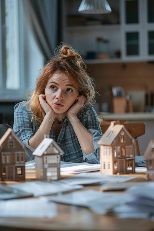 Stressful Negotiation in a Real Estate Office Agents and Clients with