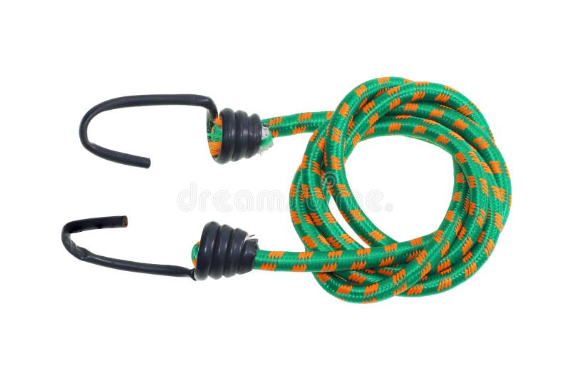 Stretched Rope Hook Isolated White Stock Photos Free & RoyaltyFree