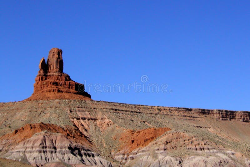 Striature della valle del monumento fotografie stock libere da diritti Striature della valle del monumento fotografie stock libere da diritti