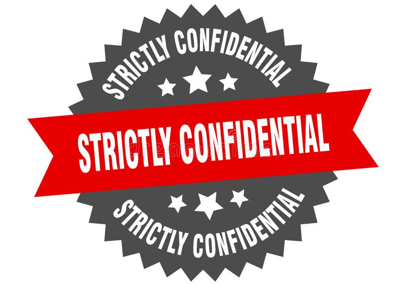 Confidential Isolated Stock Illustrations 11 026 Confidential