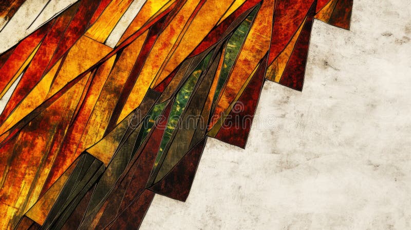Abstract Geometric Art royalty free illustration
