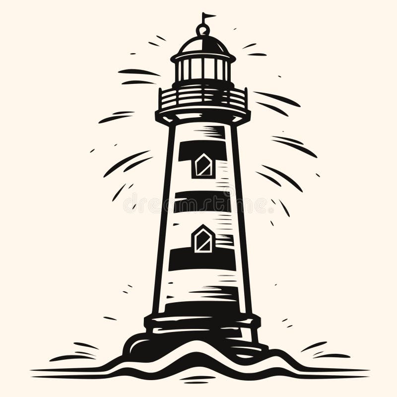 Lighthouse Tattoo Print - Etsy