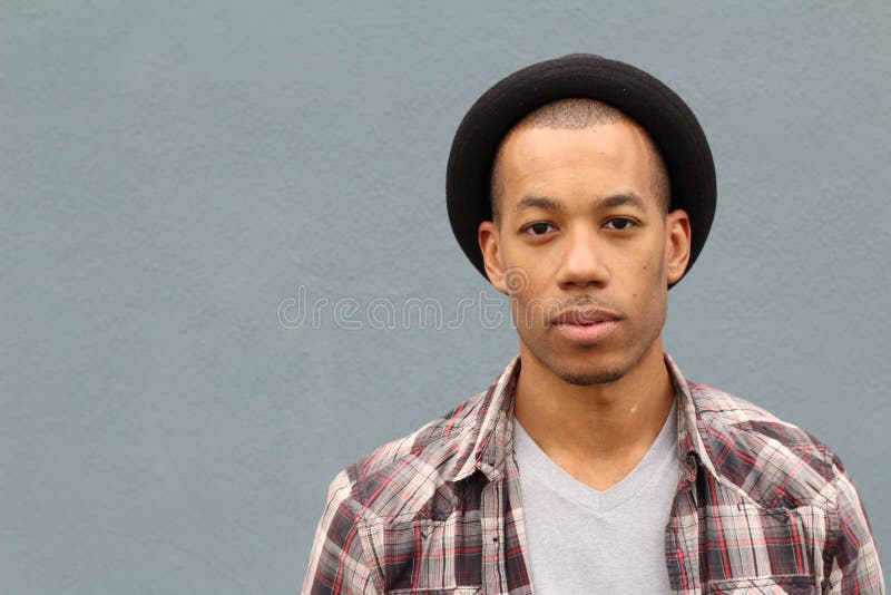 Striking man with neutral expression close up with copy space royalty free stock photo Striking man with neutral expression close up with copy space royalty free stock photo