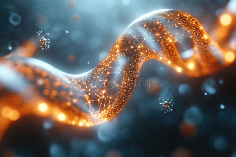 String theory : depiction of quantum strings, showcasing the subtle, dynamic interactions at heart of universe&#x27;s stock image