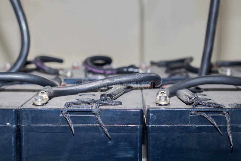 Strings of Batteries for the Uninterruptable Power Supply,battery Banks