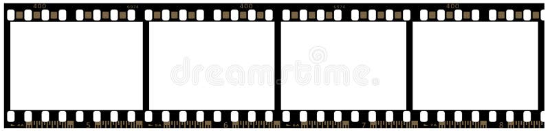 35mm Film Strip Stock Vector Illustration Of Empty Border 8485814