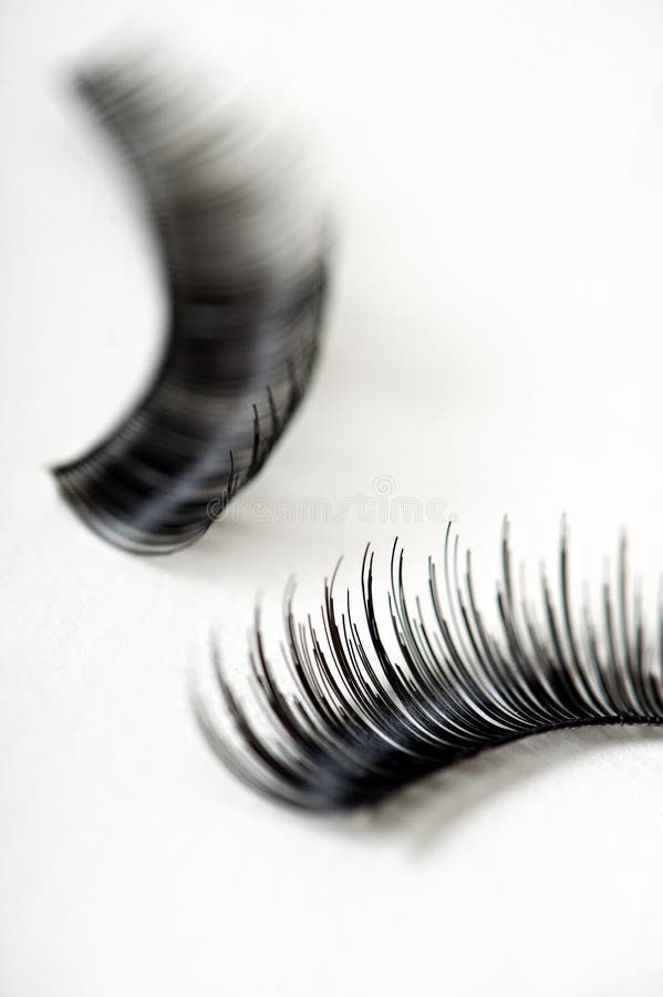 Strip False Eyelashes stock photo. Image of black, extension 40209858