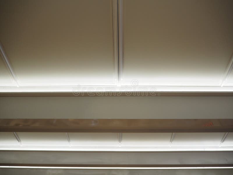 Strip Light on ceiling stock photo. Image of luxury, decorative 75590512