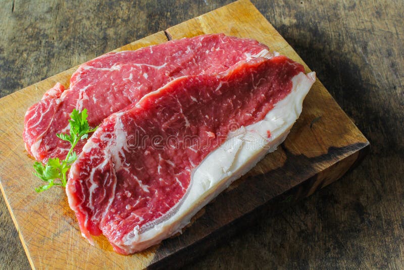 Strip loin beef stock image. Image of quality, beefsteak 76188705