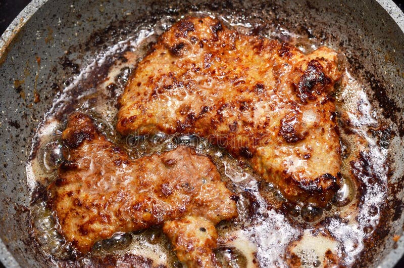 Strip Steak on the Pan stock photo. Image of medium, grill 57000266