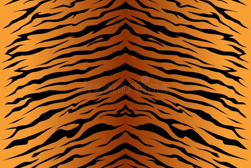 Stripe animals jungle tiger fur texture pattern seamless repeating yellow orange black