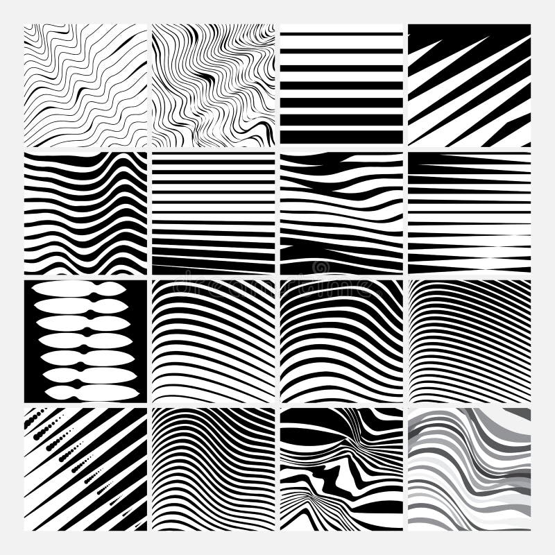 Striped background or pattern vector illustration