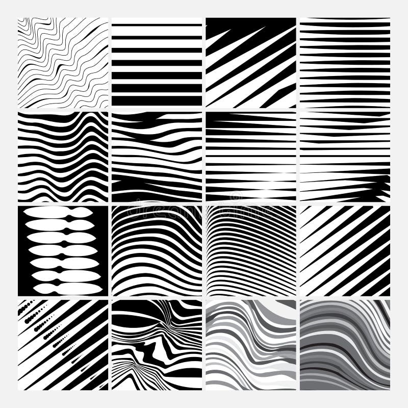 Striped background or pattern vector illustration