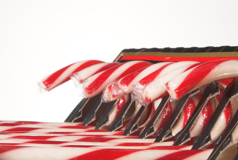Striped Candy Canes stock photo. Image of confections 3197426