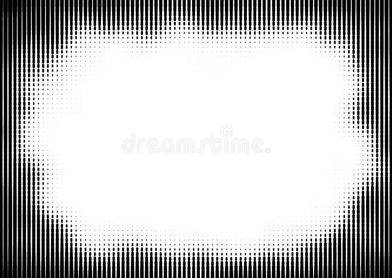 Striped engraving halftone vector background stock illustration