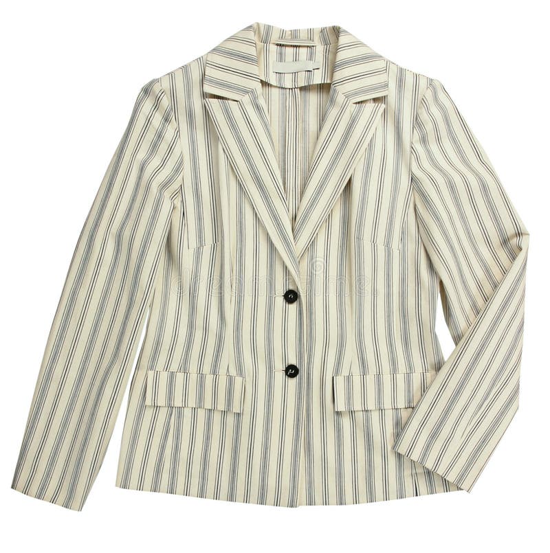 Striped jacket stock photo. Image of classic, dress, elegant 30299392