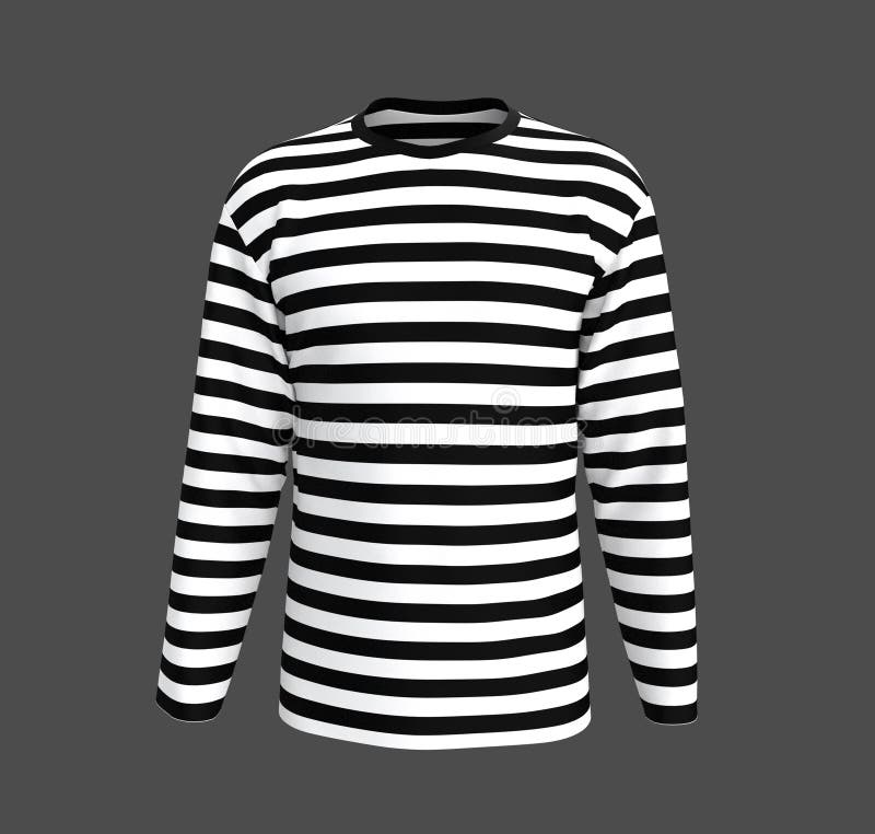 Download Striped Red And White Short Sleeves T Shirt Mock Up Stock Illustration Illustration Of Advertising Crew 201129696