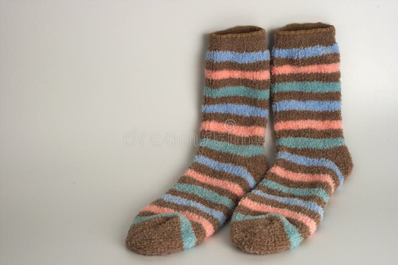 Striped Pair Of Socks Picture. Image: 5282506