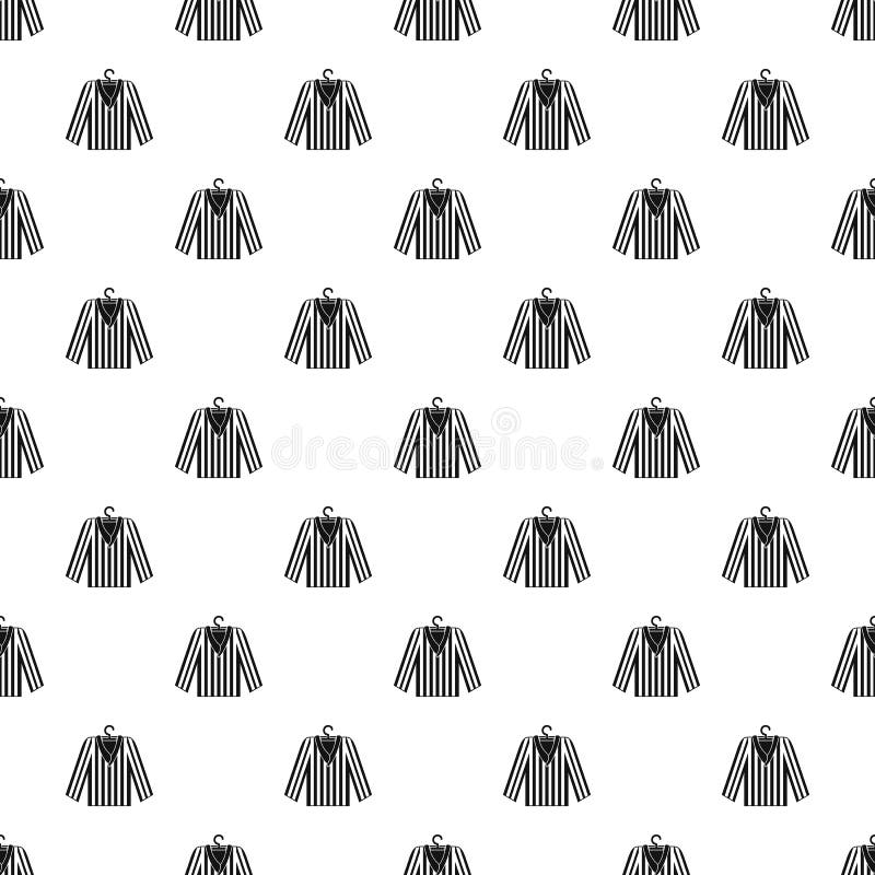 Striped Pajama Shirt Pattern Vector Stock Vector Illustration of