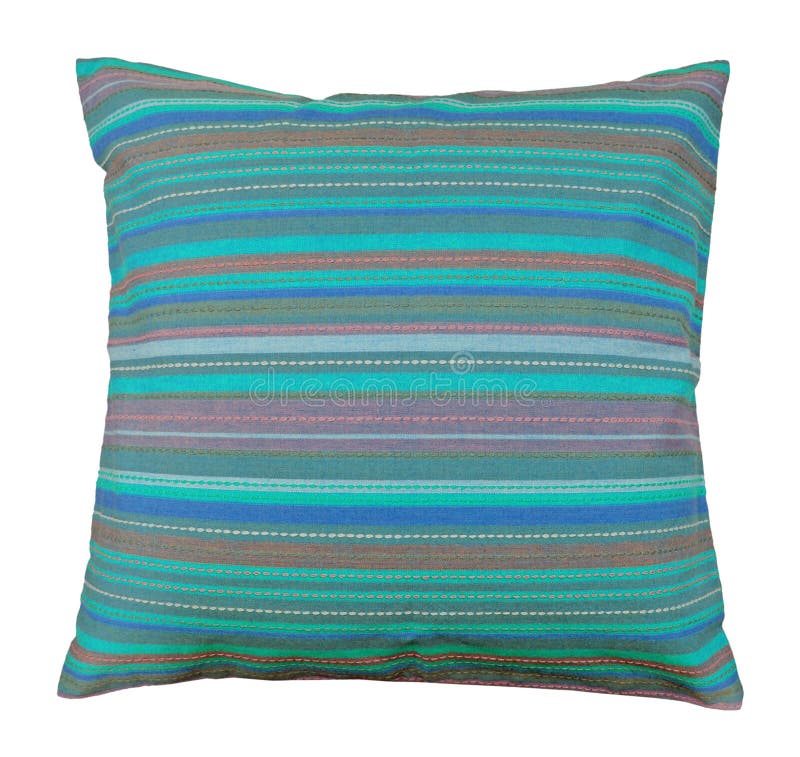 Striped pillow