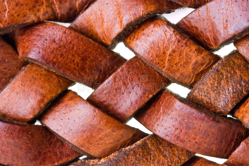 Woven Leather stock photo. Image of texture, closeup 23174558