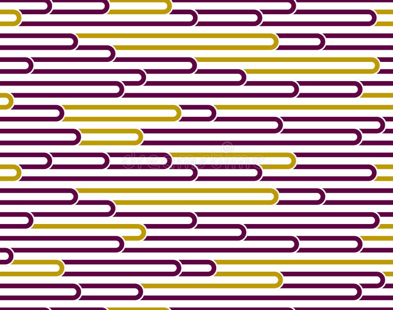 Stripy vector seamless pattern with woven lines, geometric abstract background, stripy net, optical maze. vector illustration