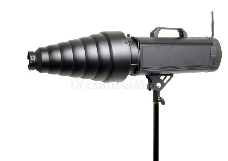 Strobe With White Background Picture. Image 16970064