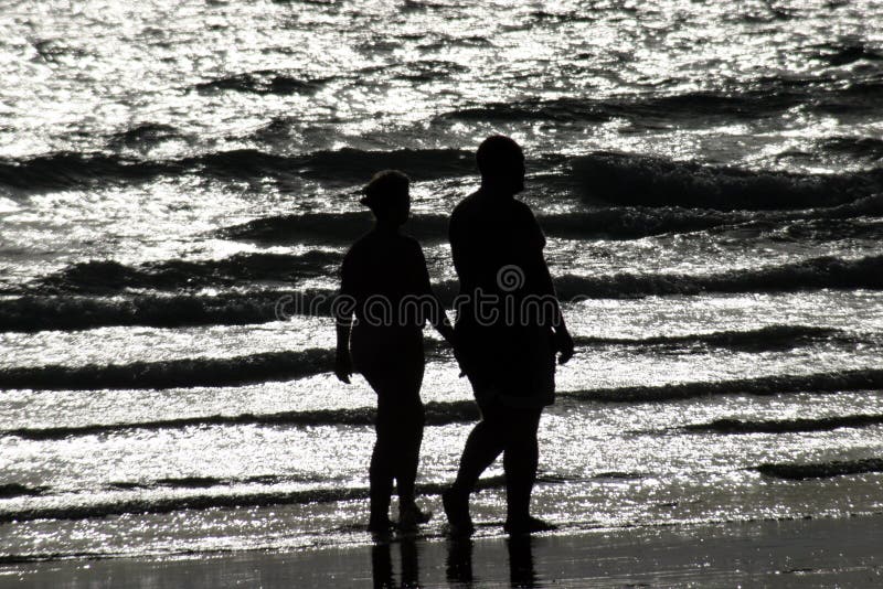 Strolling on the Beach