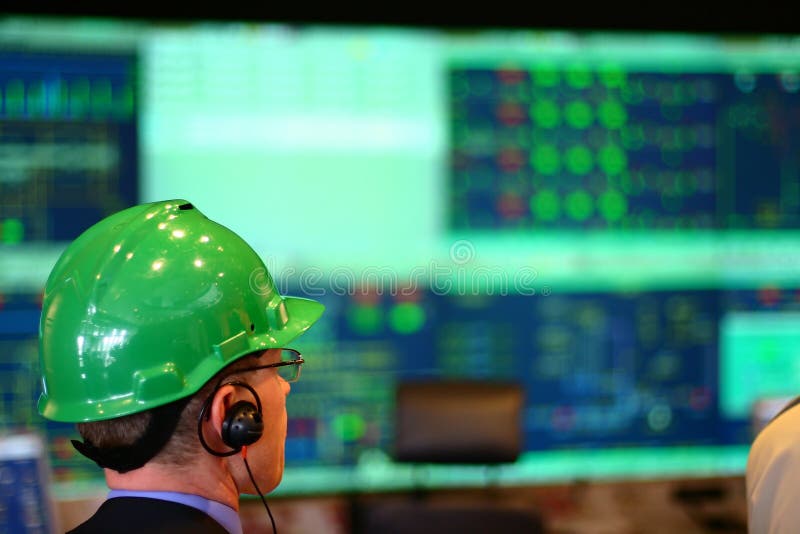 Stromerzeugung lizenzfreie stockbilder