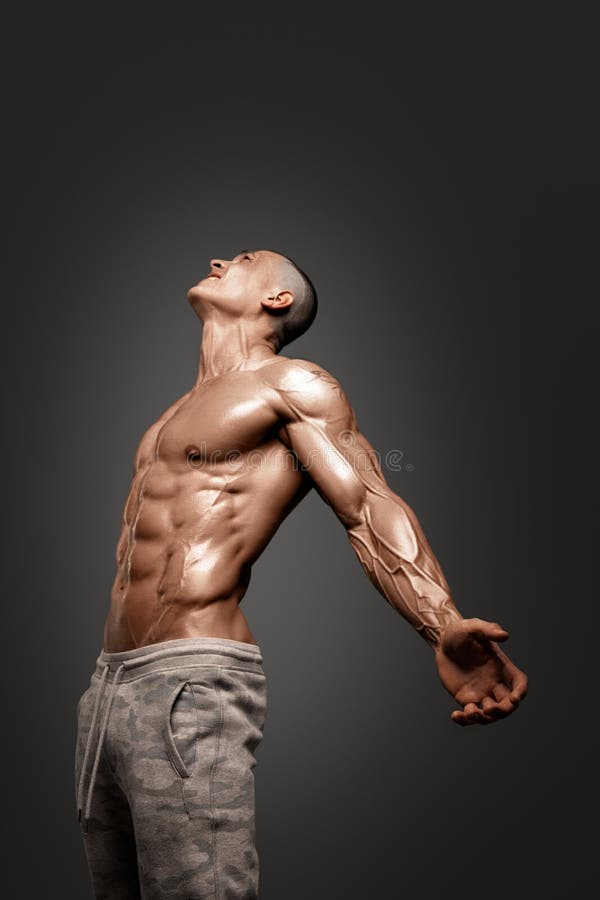 Strong Athletic Man Fitness Model Torso Showing Six Pack Abs. Stock Image - Image of pecs, posing: 79119417 Strong Athletic Man Fitness Model Torso Showing Six Pack Abs. Stock Image - Image of pecs, posing: 79119417