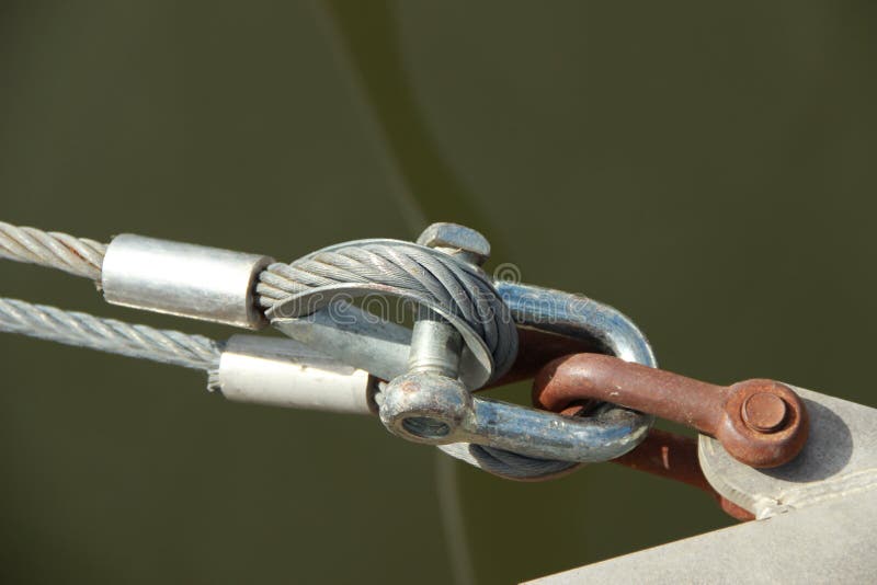Strong Metal Cable stock image. Image of cable, steel 34553281