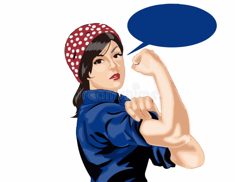 Strong Woman stock illustration. Illustration of power - 78625490