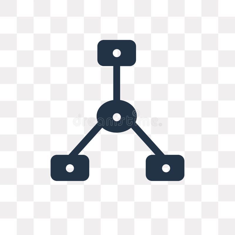 Stroomschema vectordiepictogram op transparante achtergrond, Flowch wordt geïsoleerd royalty-vrije illustratie Stroomschema vectordiepictogram op transparante achtergrond, Flowch wordt geïsoleerd royalty-vrije illustratie