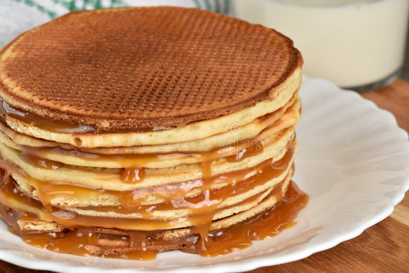 Голландские вафли «Stroopwafels» в Нидерландах