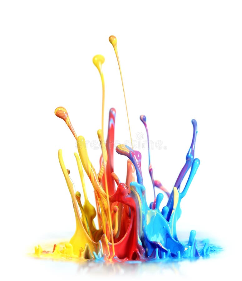 Stropire vopsea stock image