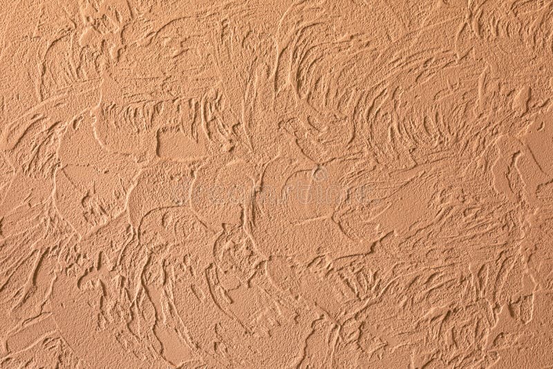 Background And Texture Of Decorative Plaster To Cover The Walls And
