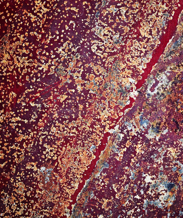 Structure Old Red Coat Metal Stock Photos Free & RoyaltyFree Stock