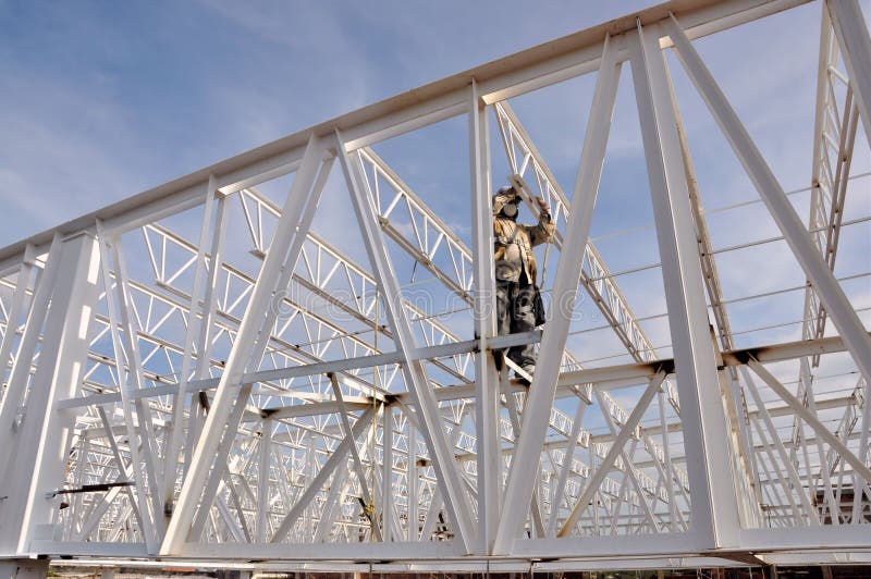 Structure worker stock photo Structure worker stock photo