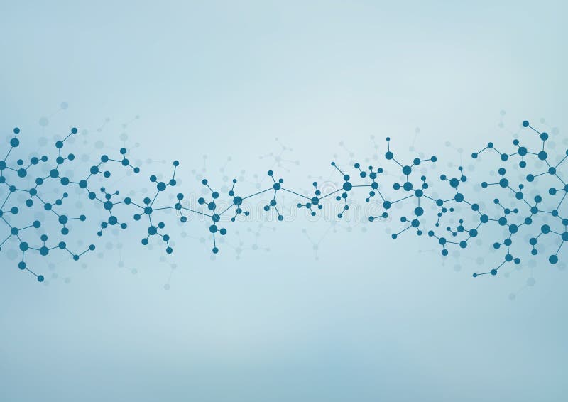 Structuurmolecule van DNA en neuronen abstracte achtergrond Geneeskunde, wetenschap, technologie Vectorillustratie voor uw Structuurmolecule van DNA en neuronen abstracte achtergrond Geneeskunde, wetenschap, technologie Vectorillustratie voor uw