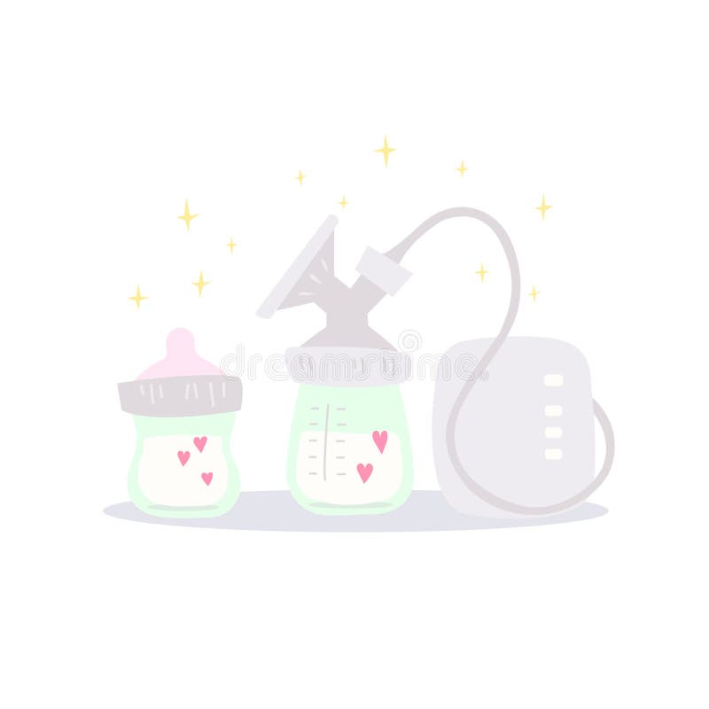 Strumenti di espressione del latte royalty illustrazione gratis