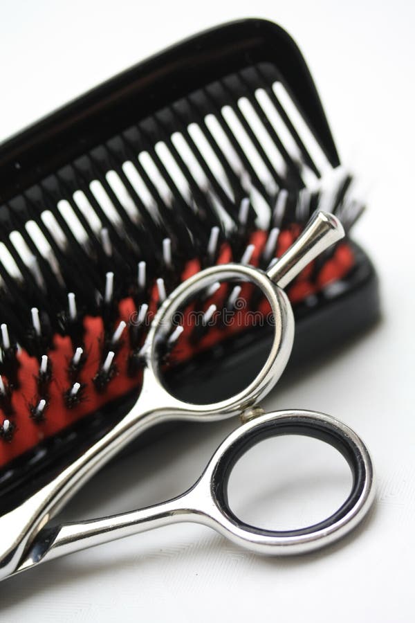 Strumenti di Hairdress immagini stock Strumenti di Hairdress immagini stock